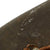 Original German WWII Luftwaffe M42 Single Decal Camouflage Overpaint Helmet with 1944 Dated 56cm Liner and Replica Chinstrap - Stamped ckl64 Original Items