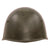 Original WWII Italian M33 Helmet marked with MVSN Fasces Insignia on Side - Stamped T84 Original Items