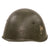 Original WWII Italian M33 Helmet marked with MVSN Fasces Insignia on Side - Stamped T84 Original Items