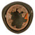Original WWII Italian M33 Helmet marked with MVSN Fasces Insignia on Side - Stamped T84 Original Items
