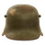 Original Imperial German WWI M16 Stahlhelm Helmet Shell with M1917 Liner Band - Marked Si 66 Original Items