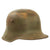 Original Imperial German WWI M16 Stahlhelm Helmet Shell with M1917 Liner Band - Marked Si 66 Original Items