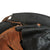 Original German WWII M34 Square Dip Fire Police Helmet with Rare Leather Neck Shield and Comb - Feuerwehr Original Items