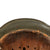 Original German WWII Heer Army M35 Single Decal Steel Helmet with 1931 Dated Liner - marked EF66 Original Items