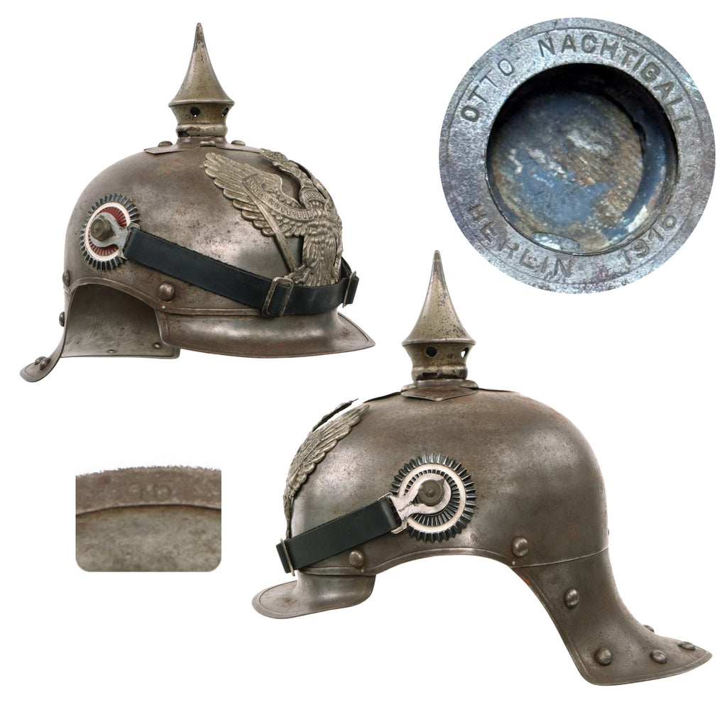 Original German WWI Prussian M1915 Jäger zu Pferde Lobster Tail