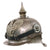 Original German WWI Prussian M1915 Jäger zu Pferde Lobster Tail Pickelhaube Helmet Shell by Otto Nachtigall of Berlin - Dated 1916 - Reproduction Liner & Chinstrap Original Items