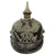 Original Imperial German WWI Unit-Marked Prussian EM/NCO Infantry M1915 Pickelhaube Spiked Helmet - 4th Upper Silesian 63rd Infantry Regiment - Size 53 Original Items