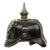 Original Imperial German WWI Unit-Marked Prussian EM/NCO Infantry M1915 Pickelhaube Spiked Helmet - 4th Upper Silesian 63rd Infantry Regiment - Size 53 Original Items