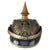 Original German WWI Prussian Provincial M1897 Officers Pickelhaube Spiked Helmet with Shielded Wappen - Size 56 Original Items
