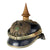 Original German WWI Prussian Provincial M1897 Officers Pickelhaube Spiked Helmet with Shielded Wappen - Size 56 Original Items
