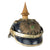 Original German WWI Prussian Provincial M1897 Officers Pickelhaube Spiked Helmet with Shielded Wappen - Size 56 Original Items