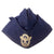 Original German WWII Schutzpolizei Protection Police Navy Blue EM/NCO M38 Overseas Cap in Size 58 - Schiffchen Original Items