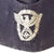 Original German WWII Schutzpolizei Protection Police Black EM/NCO M38 Overseas Cap with Chinstrap - Schiffchen Original Items