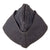 Original German WWII Luftwaffe Mechanic Black HBT M38 Overseas Cap by Carl Halfar with Unit Marking in Size 56 ½ - Schiffchen Original Items