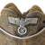 Original German WWII Heer Army Infantry 1941 Dated EM/NCO Upgraded to Officer M38 Overseas Cap by Berolina with Detached Cockade - size 59 Original Items