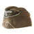 Original German WWII Heer Army Infantry 1941 Dated EM/NCO Upgraded to Officer M38 Overseas Cap by Berolina with Detached Cockade - size 59 Original Items