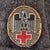 Original German WWII Red Cross DRK EM/NCO Overseas Field Cap by Ludwig Reuther - Size 51 - Deutsches Rotes Kreuz Original Items