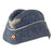 Original German WWII Luftwaffe Officer M38 Wool Overseas Cap - Schiffchen Original Items