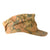 Original German WWII Reversible Waffen SS Field-Made Cap Made from Eichenlaubmuster Oak Pattern Camouflage Original Items