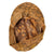 Original German WWII Field-Made Cap Made from Waffen SS Eichenlaubmuster Oak Pattern Camouflage Original Items