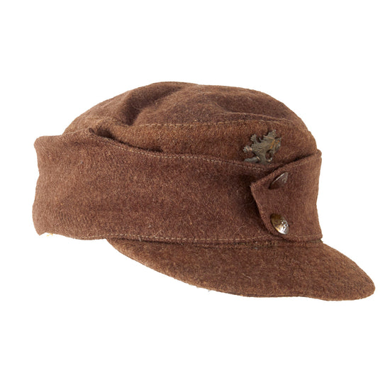 Original Bulgarian WWII Model 43 Style Enlisted Men’s Cap with Lion Badge Original Items