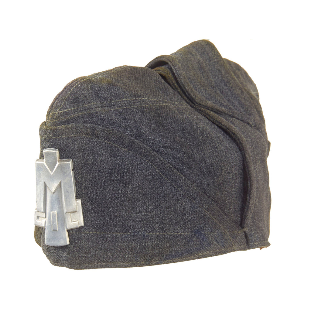 Original Italian WWII Fascist Youth GIL Bustina Cap with Cap Badge Original Items