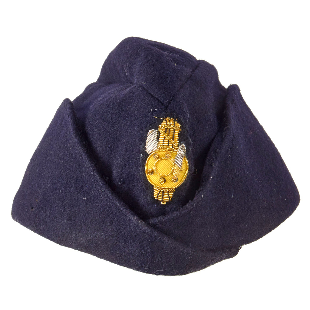 Original Italian WWII Fascist Youth Overseas Cap with Bullion Cap Badge Original Items