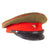 Original Pre-WWII Imperial Japanese Army Type 45 Officer Visor Cap with Period Japanese Newspaper Used as Stiffener Original Items