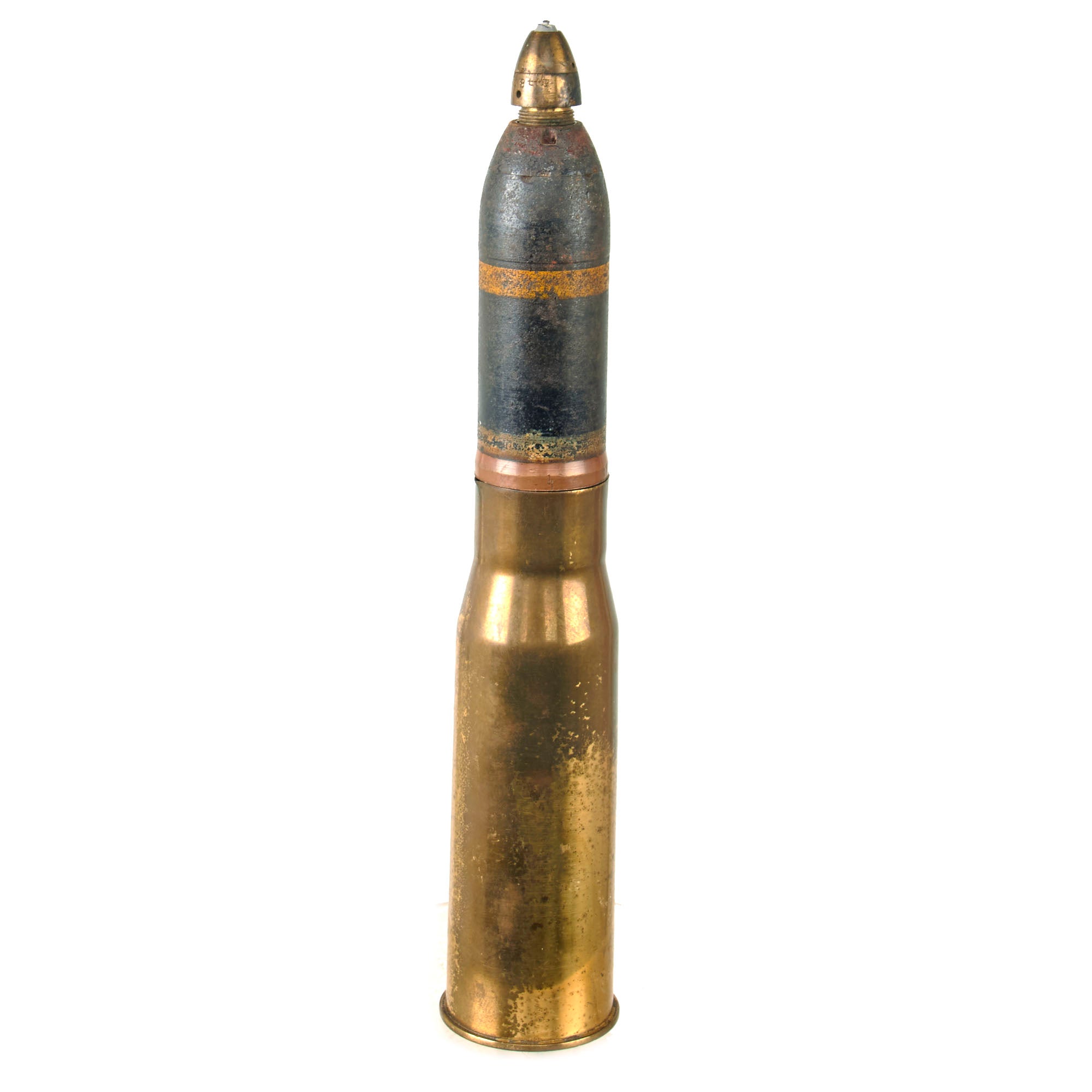 菊地 隆 EZOPRODUCT INC．58cmUS ARMY M-37 Original Japanese WWII Imperial Japanese Army 37mm Round For The