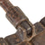 Original German WWII Folding Shovel Klappspaten by Hugo Linder Deltawerk with 1941-Dated Leather Carrier Original Items