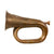 Original Imperial German WWI Military Bugle Bearing Prussian Crest by Zimmerman of Leipzig - Dated 1915 Original Items