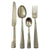 Original German WWII DAF National Labor Front Factory Mess Hall Stainless Steel Utensil Set - 4 Items Original Items
