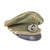 Original German WWII Service Worn Heer Army Panzer Armored Corps Officer Schirmmütze Visor Cap by Top Maker Peküro Original Items