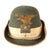 Original WWII Royal Italian Army Alpine Division Officer’s Alpini Cap with Embroidered Alpine Badge & 9 Star Devices Original Items