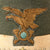 Original WWII Royal Italian Army Alpine Division Officer’s Alpini Cap with Embroidered Alpine Badge & 9 Star Devices Original Items