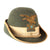 Original WWII Royal Italian Army Alpine Division Officer’s Alpini Cap with Embroidered Alpine Badge & 9 Star Devices Original Items
