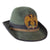 Original WWII Royal Italian Army Alpine Fascist MVSN General’s Alpini Cap with Bullion Eagle Badge Original Items
