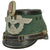 Original German WWII Late Pattern Metropolitan Police Shako by C. Pose with 1940 Dated Cockade and Chinstrap - Size 60 Original Items