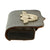 Original German WWII Metropolitan Police Leather Pistol Cartridge Box with Police Eagle Insignia Original Items