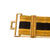 Original Italian WWII MVSN Blackshirt Officer’s Brocade Dress Belt with Buckle Original Items