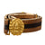 Original Italian WWII MVSN Blackshirt Officer’s Brocade Dress Belt with Buckle Original Items