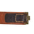 Original German WWII Luftwaffe Leather Belt with Painted Steel Buckle by Hermann Aurich - dated 1942 Original Items
