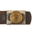 Original German WWII Feuerschutzpolizei Fire Police Officer's Leather Belt & Buckle Original Items