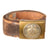DRAFT Original German WWII SA EM/NCO Belt with Early Two Piece Brass Buckle - Sturmabteilung Original Items