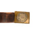 DRAFT Original German WWII SA EM/NCO Belt with Early Two Piece Brass Buckle - Sturmabteilung Original Items