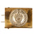 Original German WWII SA EM/NCO Belt with Two Piece Brass & Nickel Buckle - Sturmabteilung Original Items