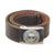 Original German WWII Heer Army EM/NCO Leather Parade Belt with Nickel Plated Steel Buckle, J.C. Maedicke 1941 Dated Leather Tab, Size 90 Original Items