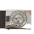 Original German WWII Heer Army EM/NCO Leather Parade Belt with Nickel Plated Steel Buckle, J.C. Maedicke 1941 Dated Leather Tab, Size 90 Original Items
