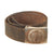 Original German WWII HJ Leather Knife Belt with Steel Buckle by Berg & Nolte of Lüdenscheid - RZM M4/30