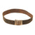Original German WWII HJ Leather Knife Belt with Steel Buckle by Berg & Nolte of Lüdenscheid - RZM M4/30
